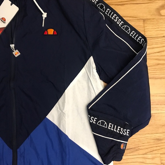 Ellesse Lapaccio Jacket Mens Navy Color Active - Picture 6 of 6